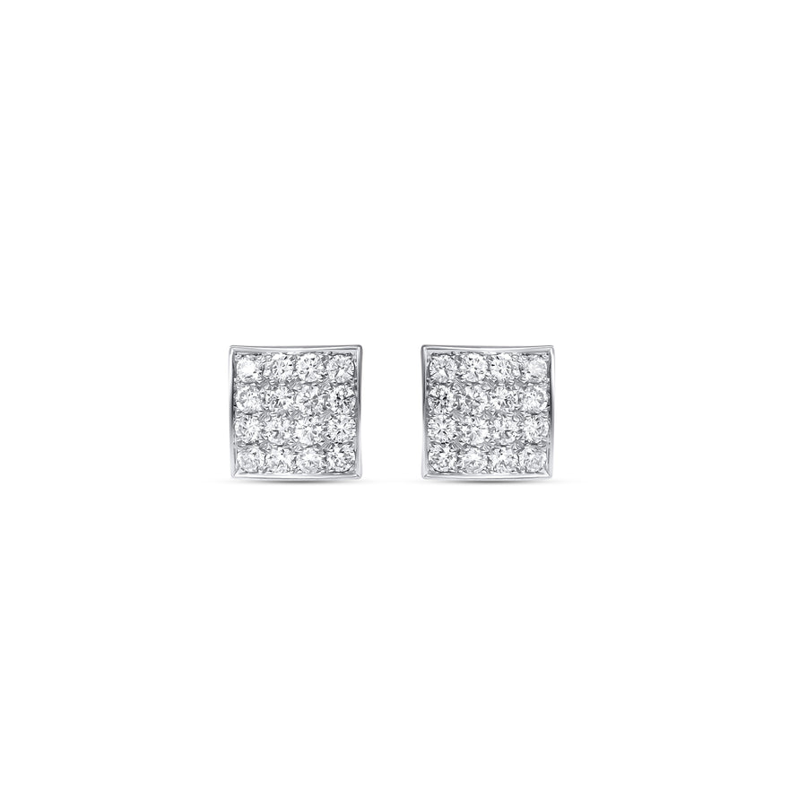 Square Cluster Studs