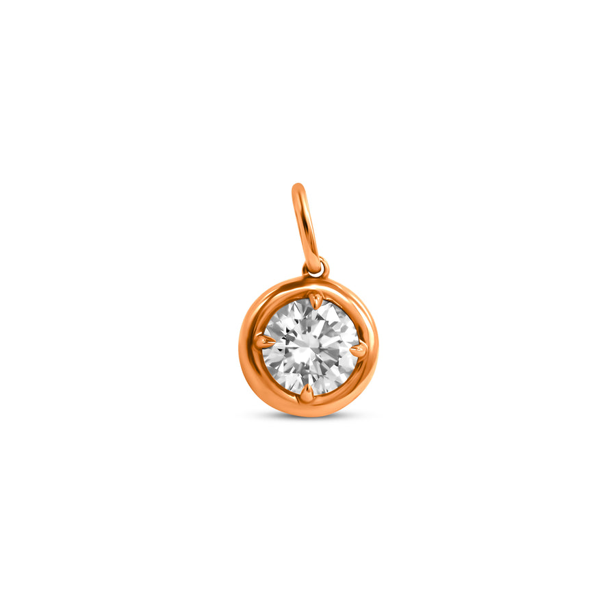 Diamond Bezel Pendant