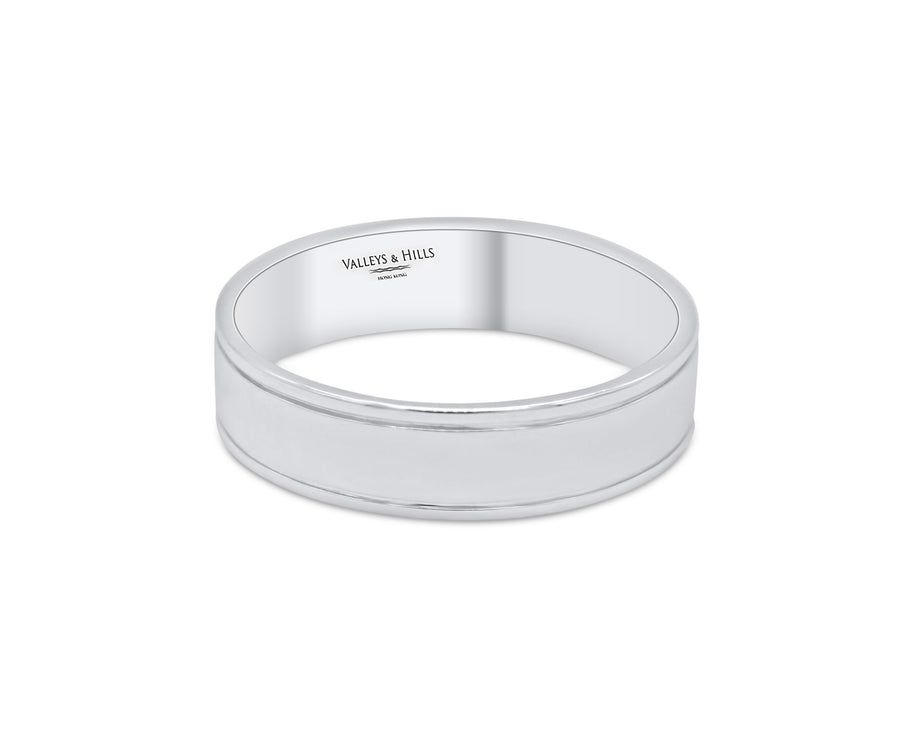 Grooved Men's Band (6mm)