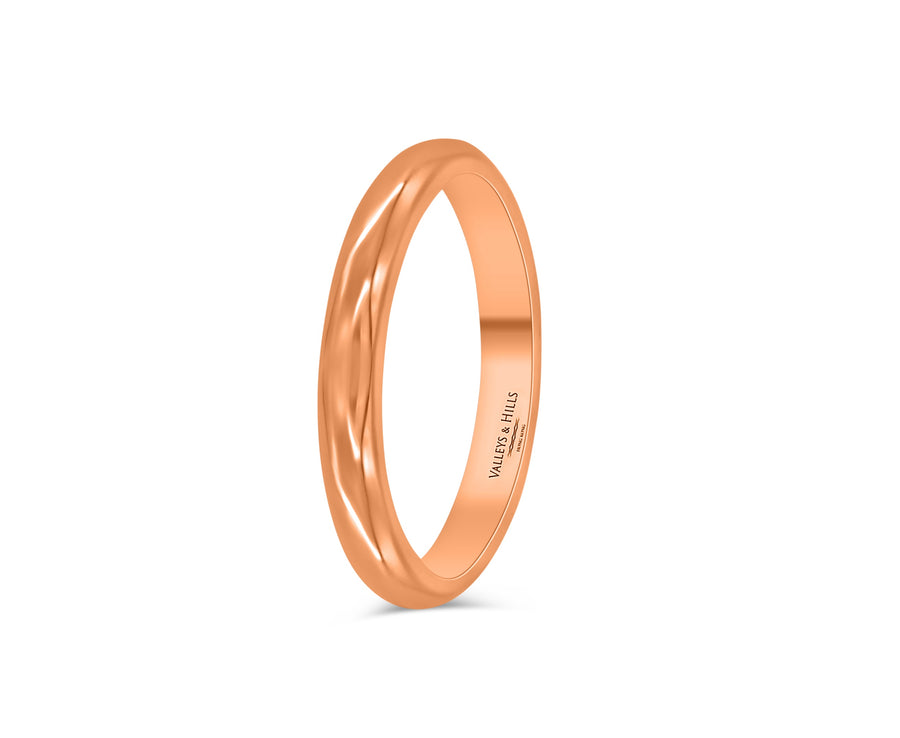 Rounded Men's Band (3mm)