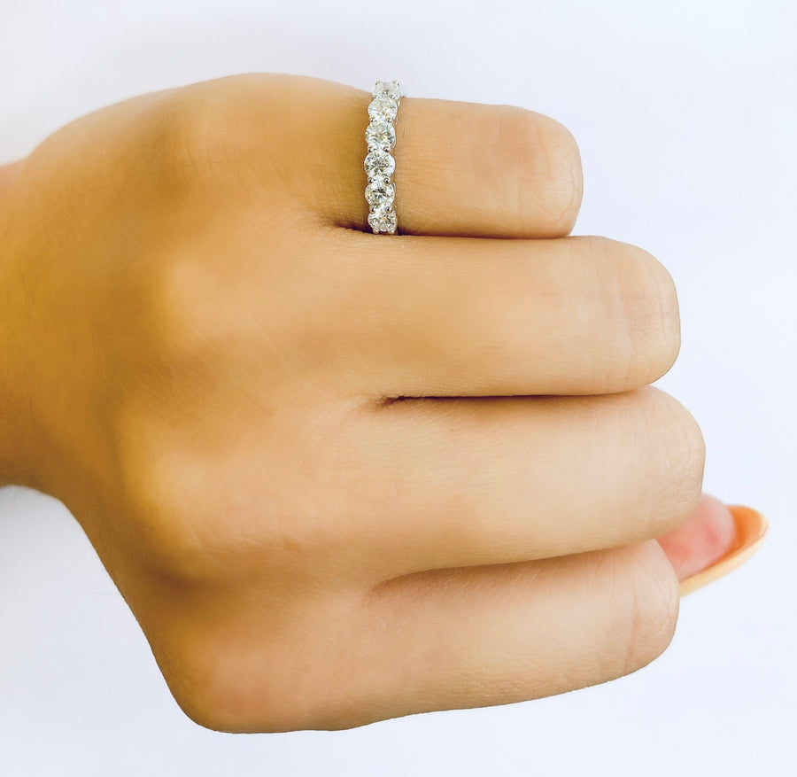 5 石鑽石戒指