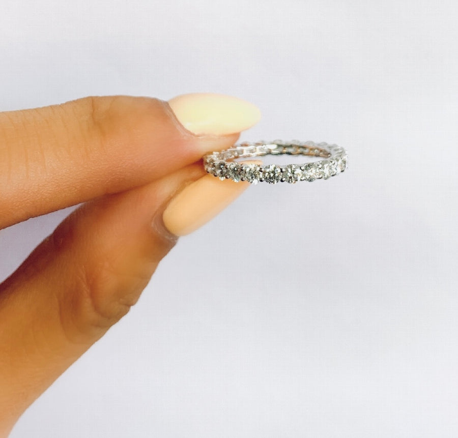 Infinity Diamond Ring